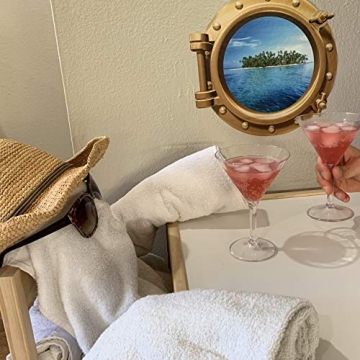 Cruise On Porthole Decoration Wall Sticker - Peel & Stick Decal Art