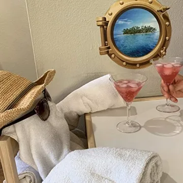 Cruise On Porthole Decoration Wall Sticker - Peel & Stick Decal Art