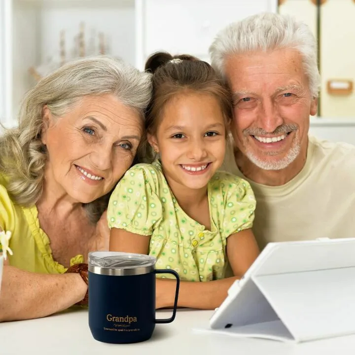 Spoil Grandpa with a Licensed Insulated Mug
