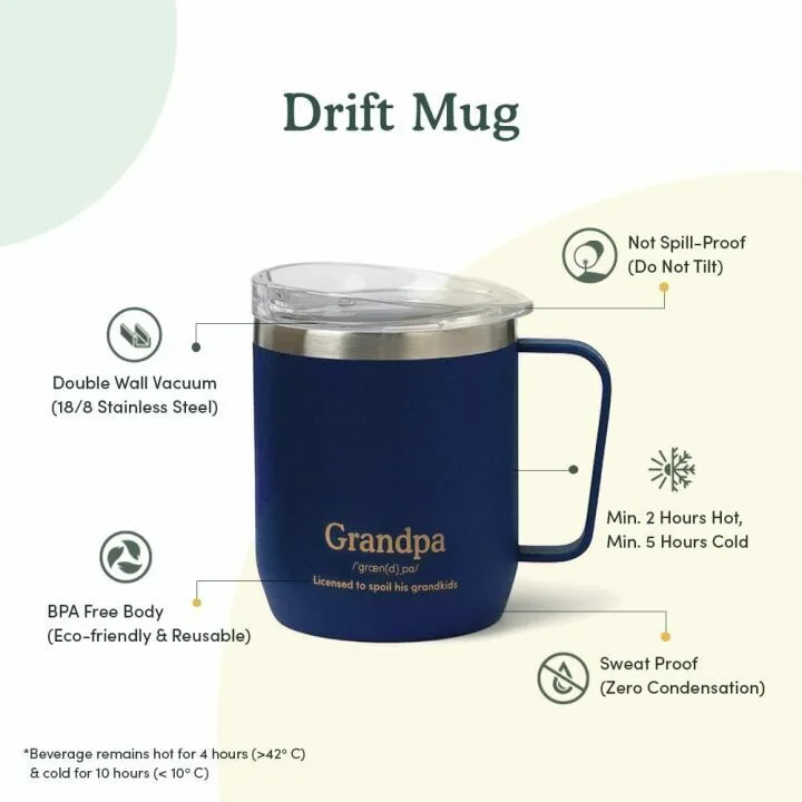 Spoil Grandpa with a Licensed Insulated Mug