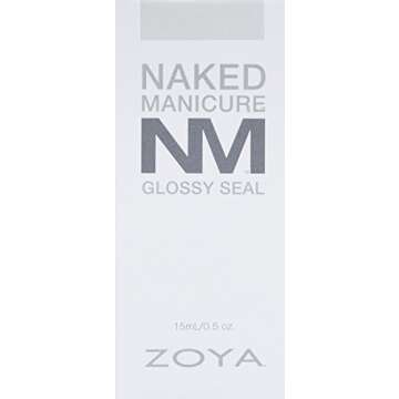 ZOYA Naked Manicure Glossy Seal Top Coat, 0.5 fl. oz.