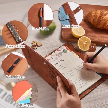 Custom Handmade Recipe Book for Unique Creations