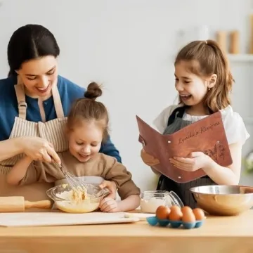 Custom Handmade Recipe Book for Unique Creations