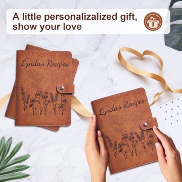 Custom Handmade Recipe Book for Unique Creations