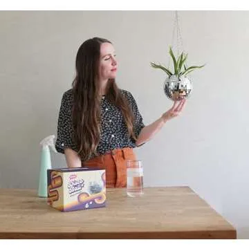 DADO 6" Disco Ball Planter - Unique Indoor Plant Decor