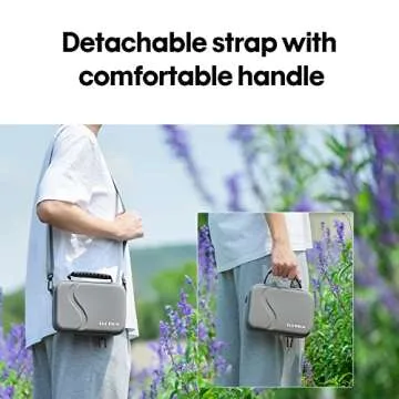 GAEKOL Carrying Case for Insta360 Flow Pro / Insta360 Flow, Hard Shell Bag Travel Case for Insta360 Flow Creator Kit/Pro Tripod Kit AI-Powered Smartphone Stabilizer Gimbal Accessories