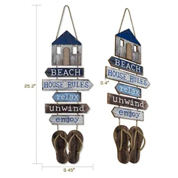 SAILINGSTORY Beach Wall Decor for Nautical Homes