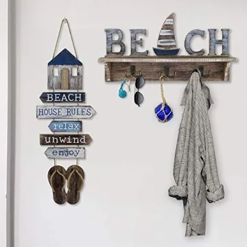 SAILINGSTORY Beach Wall Decor for Nautical Homes