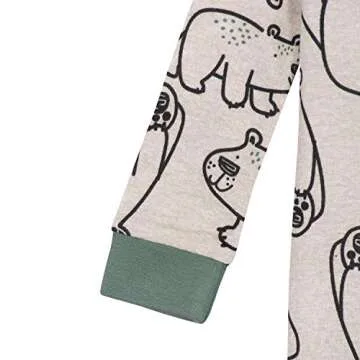 Gerber Baby Boys' 2-Pack Footed Pajamas for Cozy Comfort