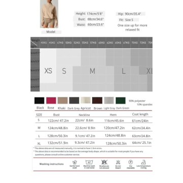 QINSEN Cozy Fleece Sweatshirt with Kangaroo Pocket