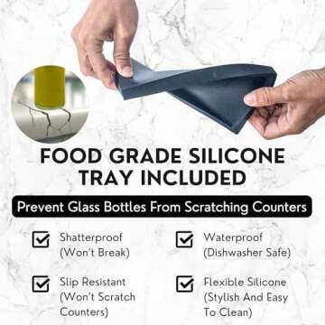 Stylish Verspace Olive Oil Dispenser Set for Every Kitchen