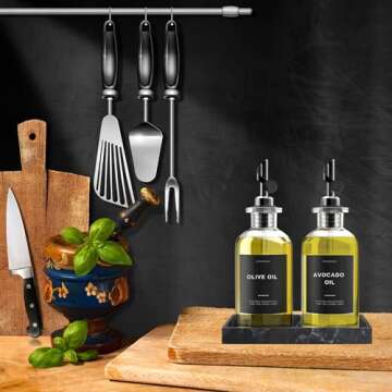 Stylish Verspace Olive Oil Dispenser Set for Every Kitchen