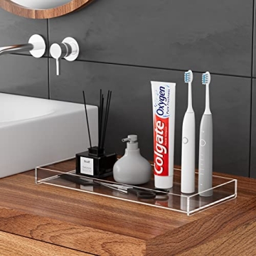 MaxGear Acrylic Vanity Tray - Elegant & Practical Organizer