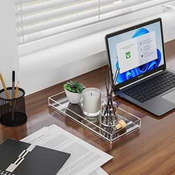 MaxGear Acrylic Vanity Tray - Elegant & Practical Organizer