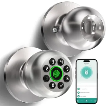Smart Fingerprint Door Knob - Secure, Keyless Entry for Your Home
