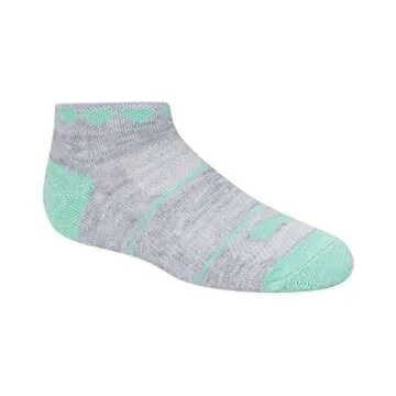 PUMA Girls 8 Pack Low Cut Socks & Hair Ties for Active Kids