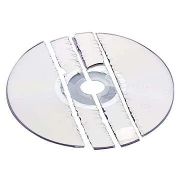 Amazon Basics 8-Sheet Strip Cut Paper, CD, and Credit Card Shredder, 3.2 Gallons Wastebasket, Black