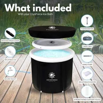 Portable Cold Plunge Tub for Recovery and Wellness