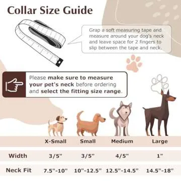 Adjustable Spiked Dog Collar for Small Dogs and Cats