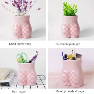 Body Flower Vase - Creative Ceramic Home Decor