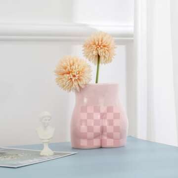 Body Flower Vase - Creative Ceramic Home Decor