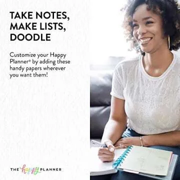 Happy Planner Note Filler Paper - Classic Size 2-Pack