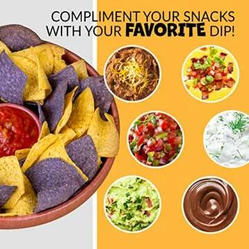 Nostalgia Taco Tuesday 10-Inch Snack & Dip Bowl