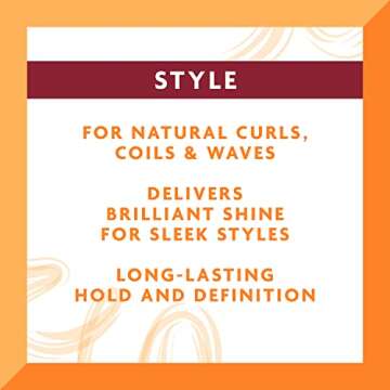 Cantu Shea Butter Curling Custard for Natural Hair 12oz