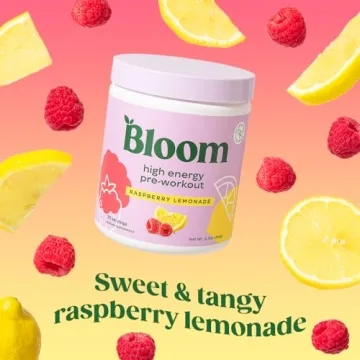 Bloom Nutrition High Energy Pre Workout with Natural Caffeine