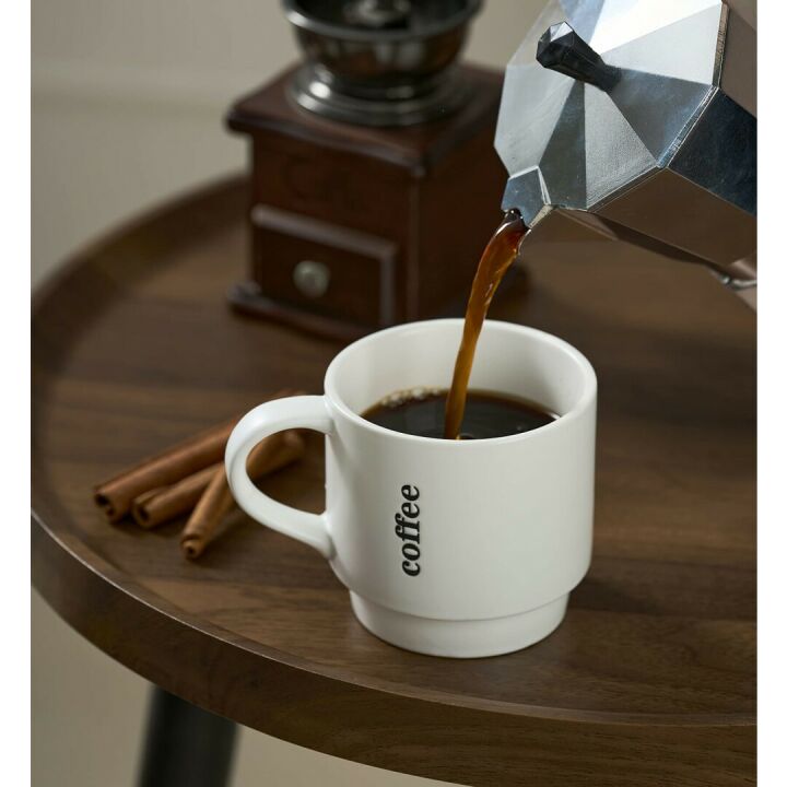 Lauchuh Stackable Coffee Mugs Set of 4