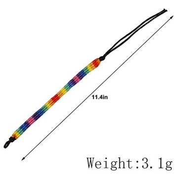 Nanafast Handmade Rainbow LGBT Pride Bracelet for Everyone