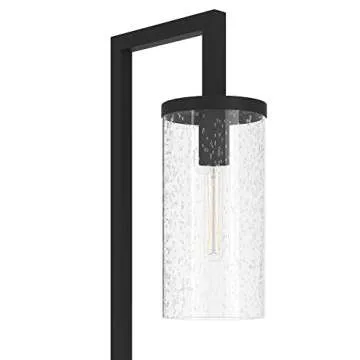 Henn&Hart 67.75" Floor Lamp - Modern Glass Shade