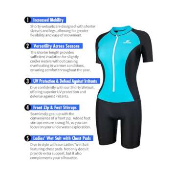 COPOZZ Diving Skin, Men Women Youth Thin Wetsuit Rash Guard- Full Body UV Protection - for Diving Snorkeling Surfing Spearfishing Sport Skin