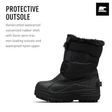SOREL Children's Snow Commander Boot - Ultimate Winter Comfort