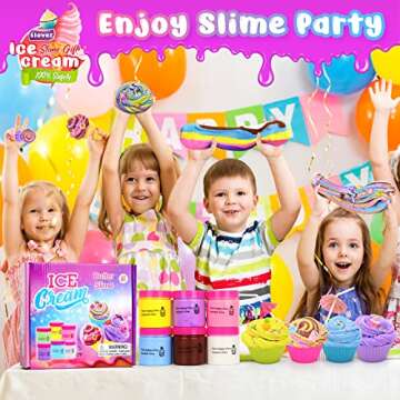 Elover Ice Cream Slime Kit for Creative Kids
