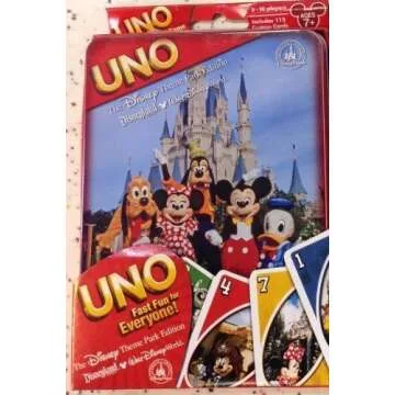 UNO Disney Theme Park Edition - Magical Family Game Experience