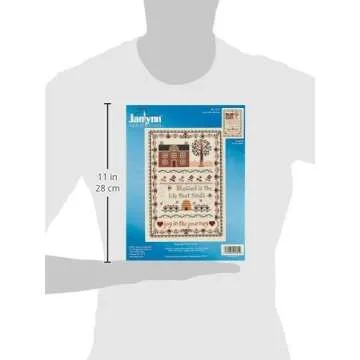Janlynn Counted Cross Stitch Kit - Joy in The Journey