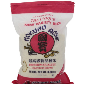 Kokuho Rose Rice: Premium 15-Pound of California Grown Perfection
