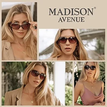 Madison Avenue Classic Vintage Sunglasses Set for Women