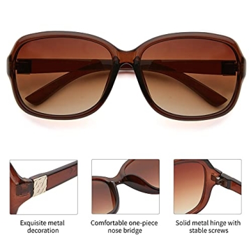 Madison Avenue Classic Vintage Sunglasses Set for Women