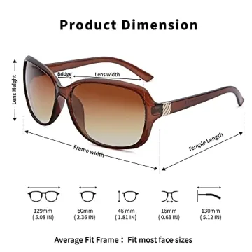 Madison Avenue Classic Vintage Sunglasses Set for Women