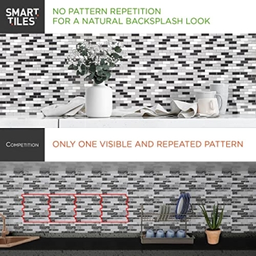 Smart Tiles Peel and Stick Backsplash for Home Upgrades