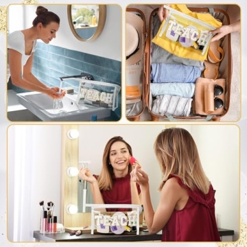 CY2SIDE TEACH Clear Makeup Bag for Educators