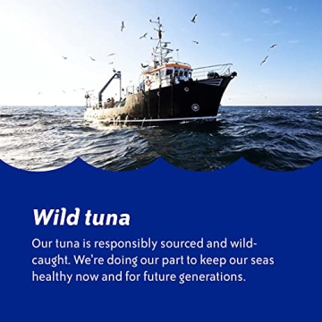 Chicken of the Sea Chunk Light Tuna in Water, 5 Ounce Cans (Pack of 24), Wild Caught Canned Tuna, 25% Less Sodium