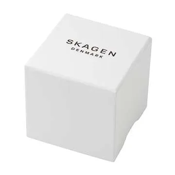 Stylish Skagen Women's Signatur Lille Leather Band Watch