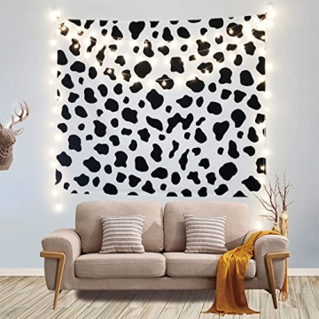 Decorative Cow Pattern Tapestry for Any Space