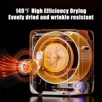 Auertech Portable Washer & Dryer Combo for Apartments