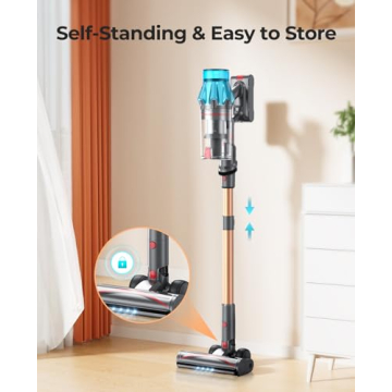 Laresar Ultra 7 Cordless Vacuum Cleaner with Touch Screen