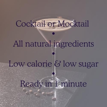 SAYSO: Espresso Martini Instant Cocktail Tea Bags | Infuses with Cold Water & Spirits for a Premium Craft Cocktail or Mocktail (25 Calories, 5g Sugar), 8-Pack