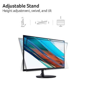 Acer SH242Y Ebmihx 23.8" FHD 1920x1080 Home Office Ultra-Thin IPS Computer Monitor AMD FreeSync 100H...
